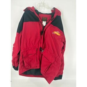 Stearns Dry Wear FLW Tour Red Nylon Jacket Men's Size Large RN 39154